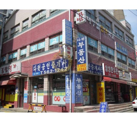 심곡동 삼성아파트 상가 공사